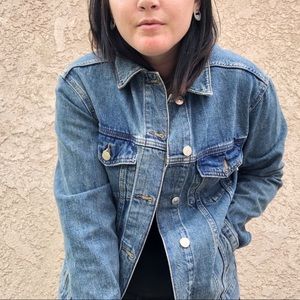 Top shop oversized denim jacket